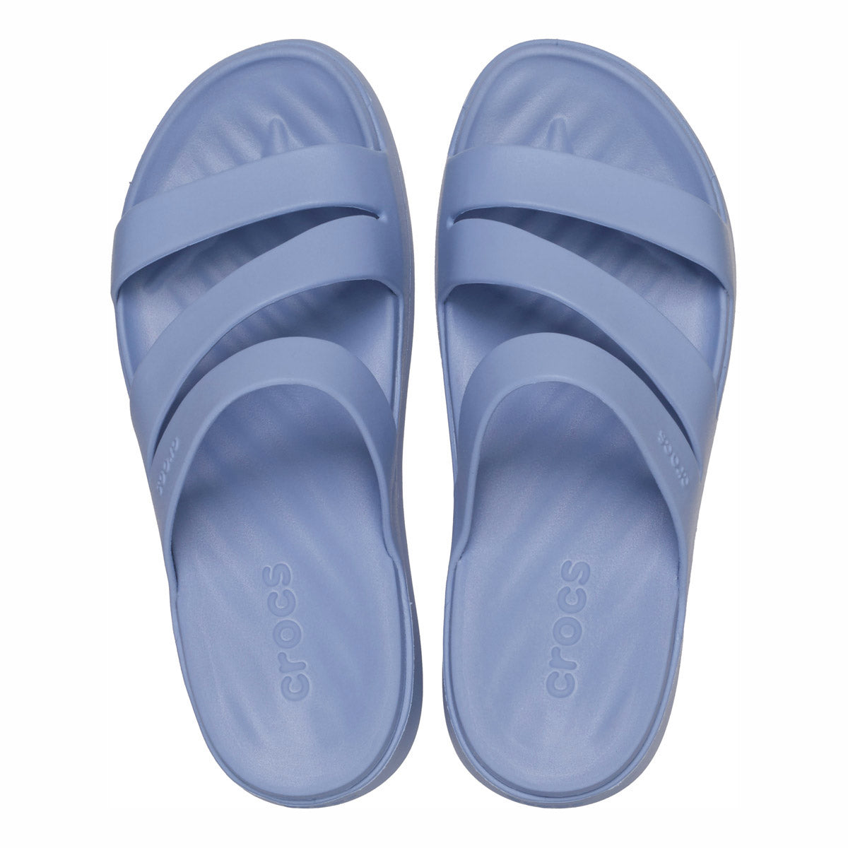 Crocs Women's Getaway Strappy Sandals Blue Haze 209587-BLHZ