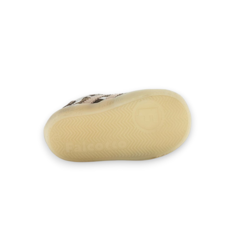 Falcotto Falcotto Vimby Suede Beige Dark Brown Cipria - immagine 2