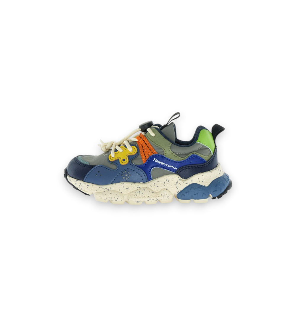 Flower Mountain Yamano 3 Junior Nylon Navy Bleu Taupe - immagine 2