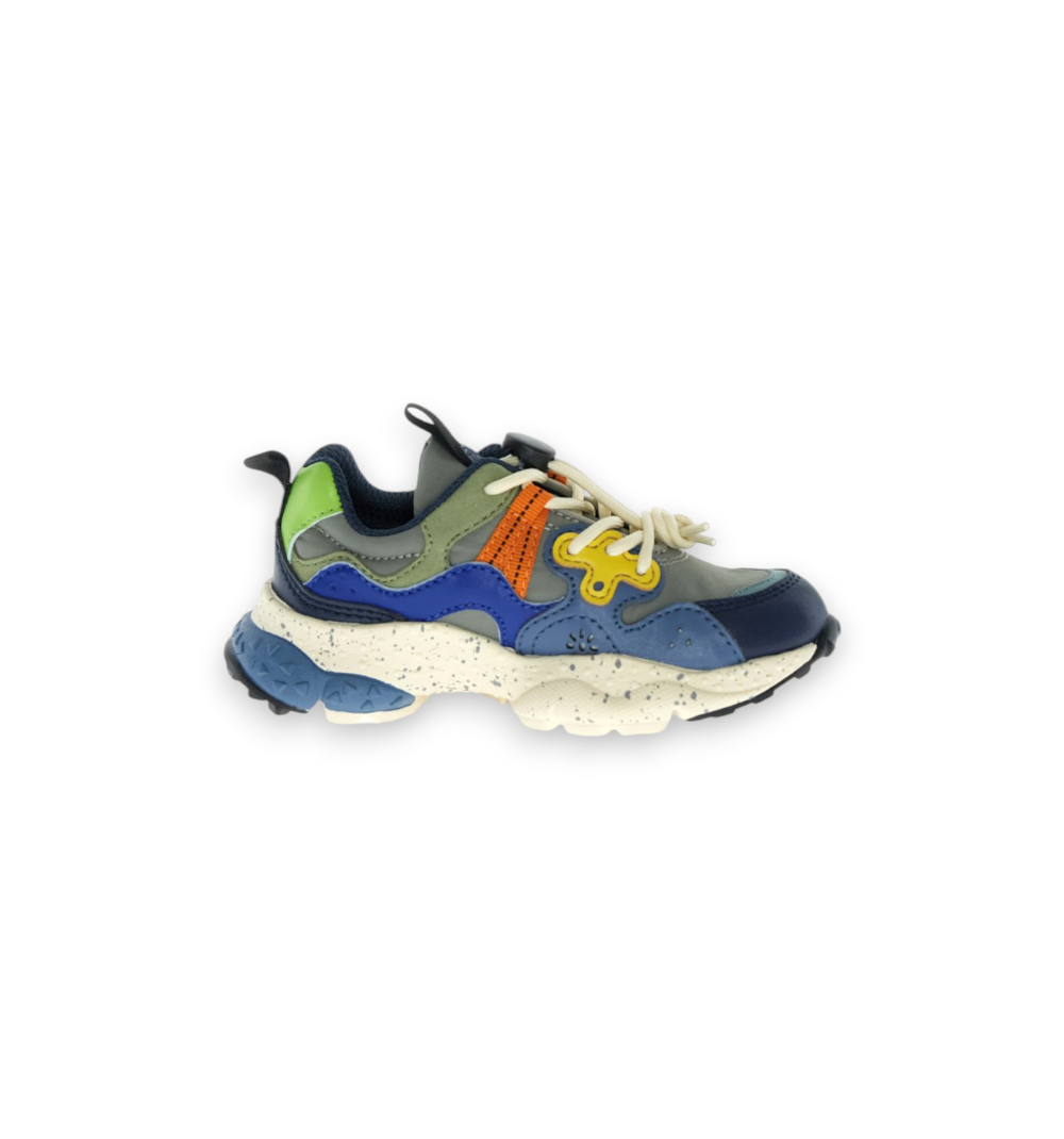 Flower Mountain Yamano 3 Junior Nylon Navy Bleu Taupe