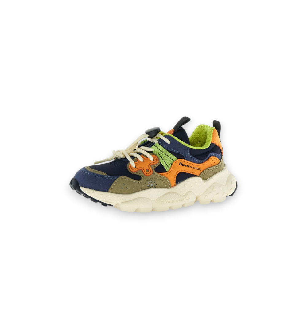 Flower Mountain Yamano 3 Junior Nylon Navy Senape Orange - immagine 6