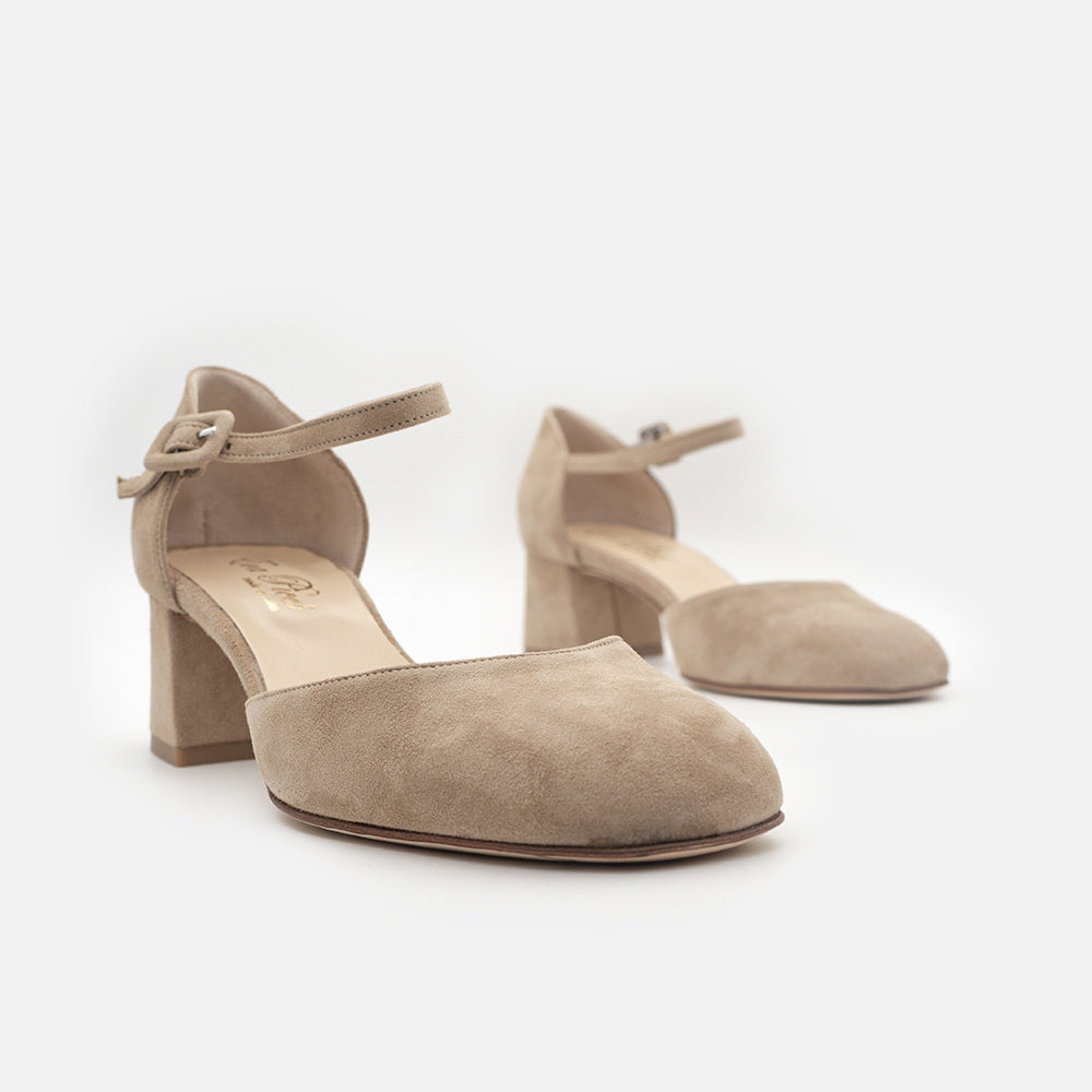 Eva Picci - Apera Ai Lati, Artigianato, Donna, Eva Picci, Nuovo, Sandali - Eva Picci 2003 Aperta Ai Lati Camoscio Misia - Lupis SRL