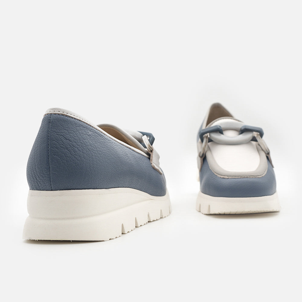 '- ["Artigianato","Donna","Eva Picci","Mocassini","Scarpe"] - Mocassini Da Donna Eva Picci 40203 Aktive Smoke Akt Sasso - Lupis SRL