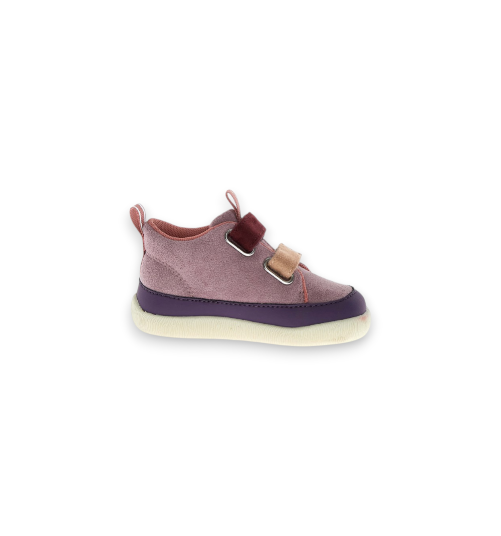 Naturino Naturino Yompy High Gum Suede Melanzana Magnolia