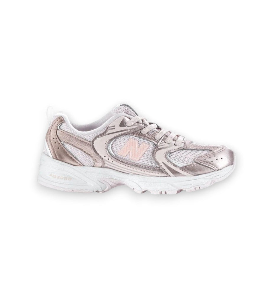 New Balance Kids Lifestyle Shell Pink Pink Salt Synthetic Textile P5302ZV