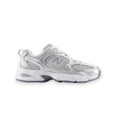 New Balance Lifestyle Unisex Synthetic-Mesh Grey Matter Silver Met U530KLA