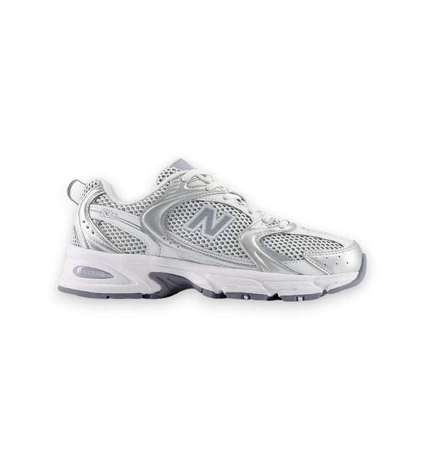 New Balance Lifestyle Unisex Synthetic-Mesh Grey Matter Silver Met U530KLA