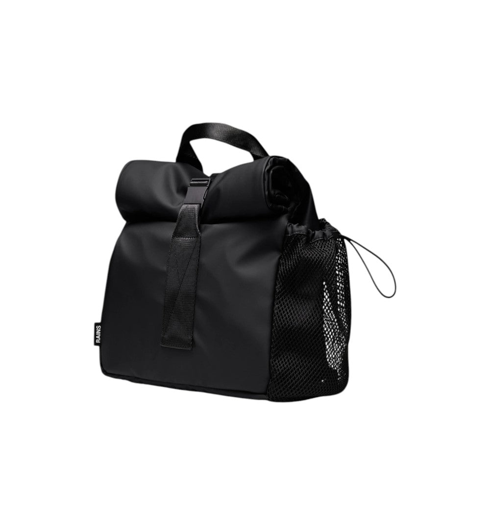 Rains Unisex Lunch Bag Large Black 14450-BLA