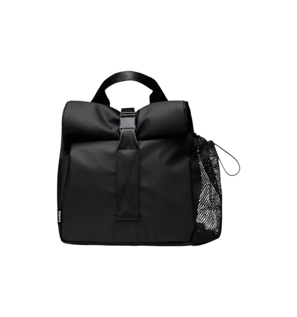 Rains Unisex Lunch Bag Large Black 14450-BLA