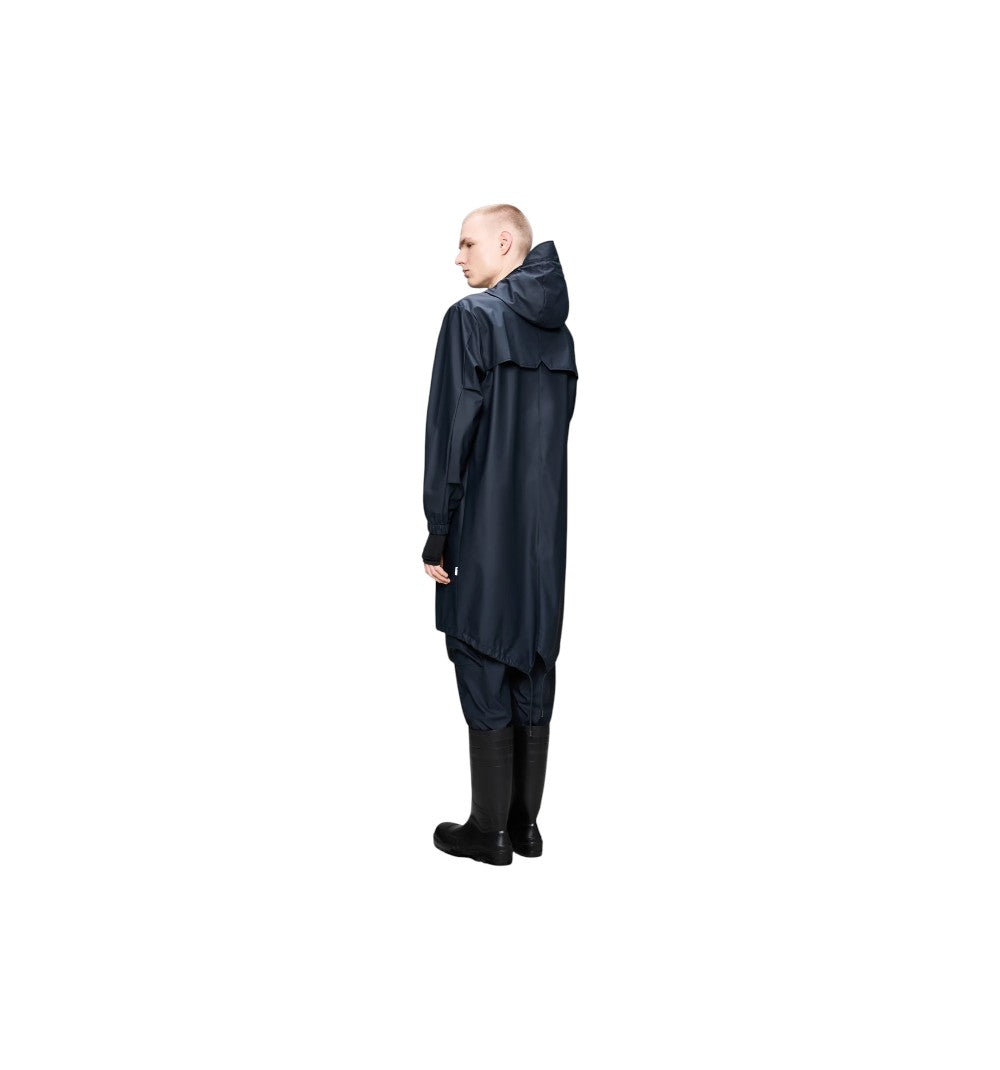 Rains Unisex Fishtail Parka Navy 18140-NAV