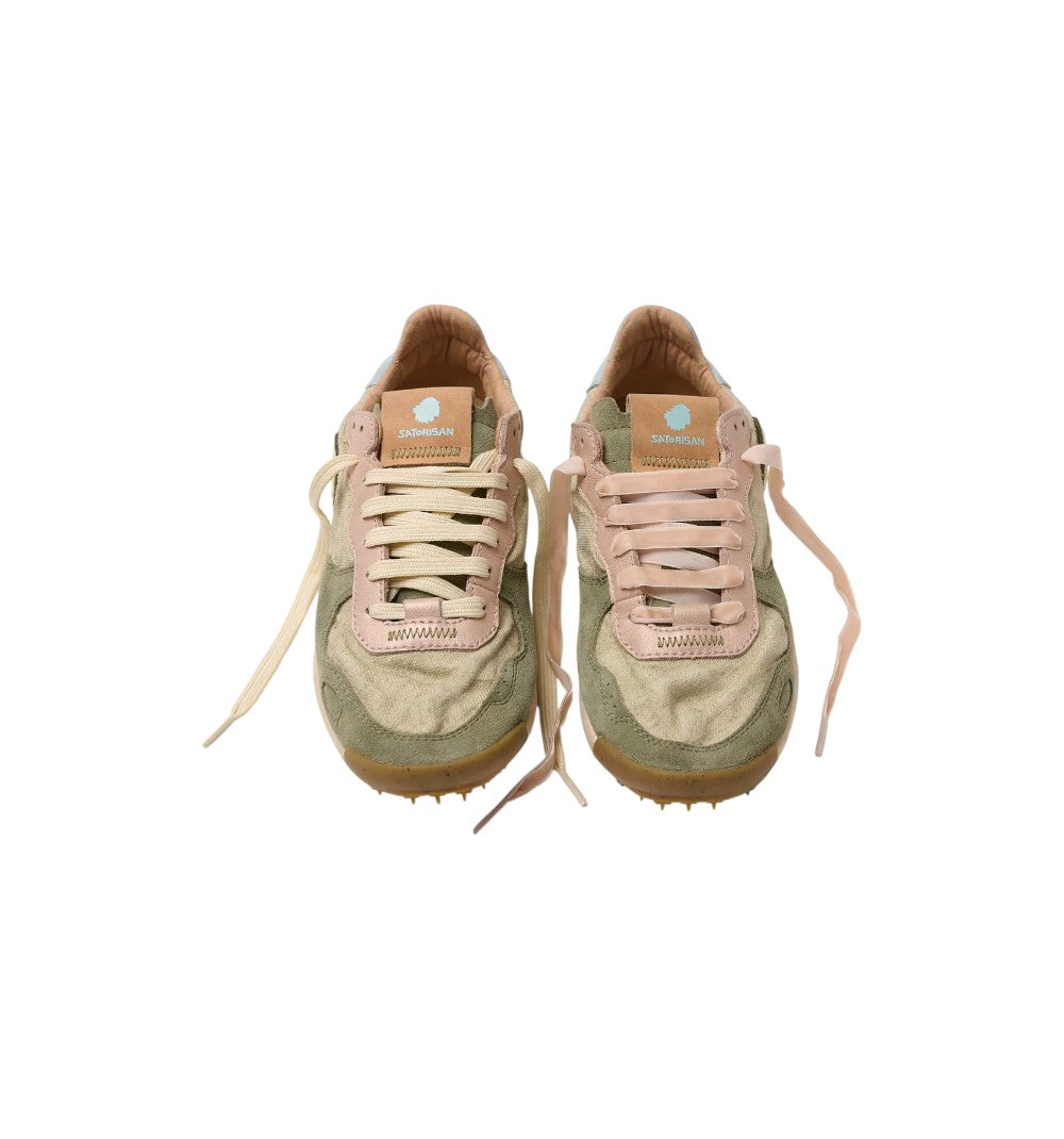 Satorisan Women's Shoes Chacrona Linen Urbanite Green W 110108A