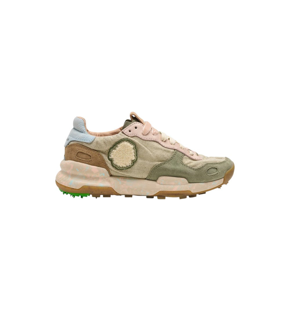 Satorisan Women's Shoes Chacrona Linen Urbanite Green W 110108A