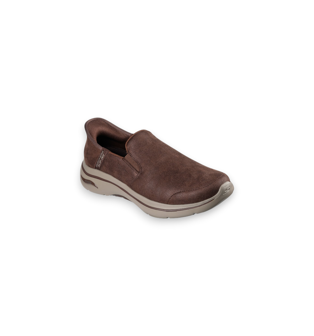 Skechers Go Walk Arch Fit 2.0 Men's Slip On 216813-BRN