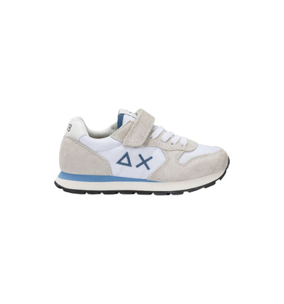 Sun68 Boys' Niki Solid Kid Sports Shoes White Z36321K