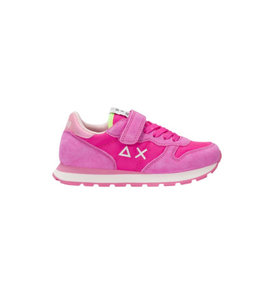 Sun68 Girls Ally Solid Kid Sports Shoes Fuxia Z36401K